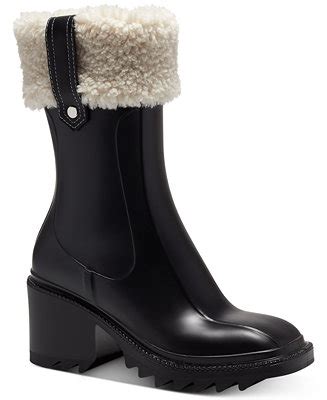 chloe rain boots dupe macy's|INC International Concepts Women's Eddie Lug.